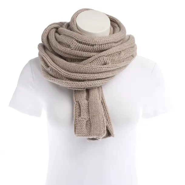 Scarf in Brown, Wool, Roeckl