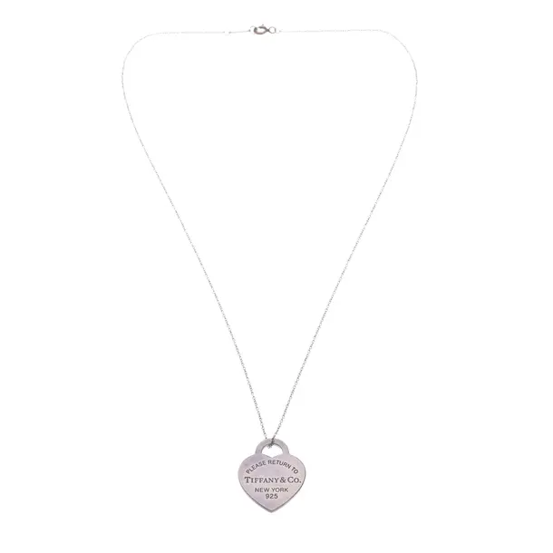 Halskette in Metallic, 925er Sterling Silber, Tiffany & Co