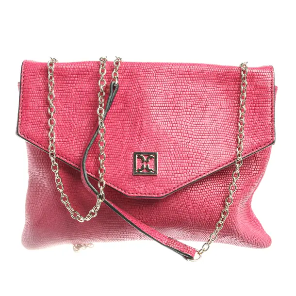Schultertasche in Rosa, Leder, Coccinelle