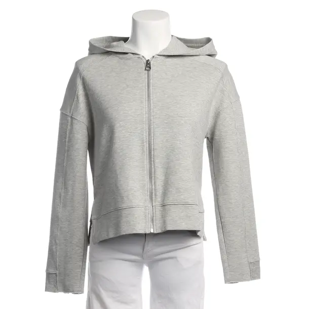 Sweatjacke in Grau, Baumwolle, Marc O'Polo