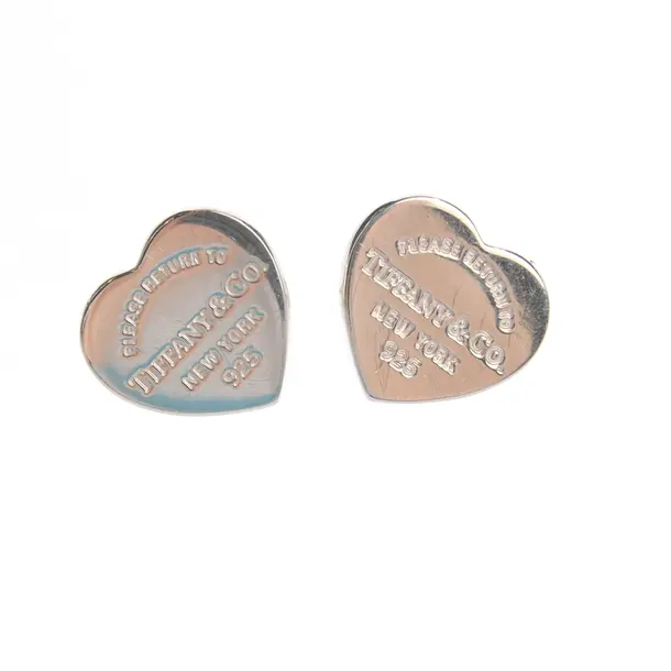 Ohrringe in Metallic, 925er Sterling Silber, Tiffany & Co