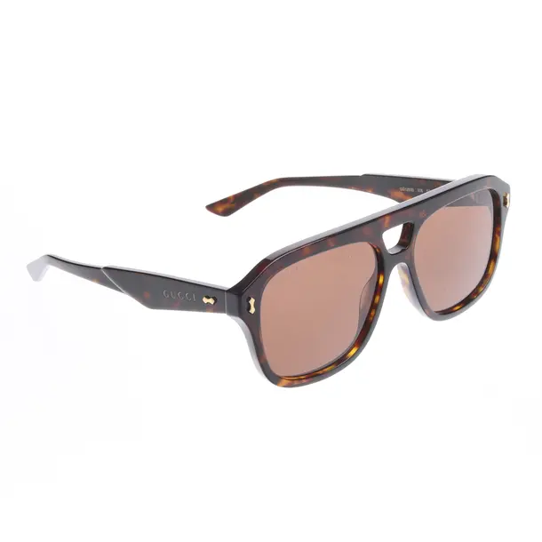 Sonnenbrille in Braun, Kunststoff, Gucci