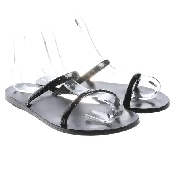 Sandalen in Schwarz, , Ancient Greek Sandals