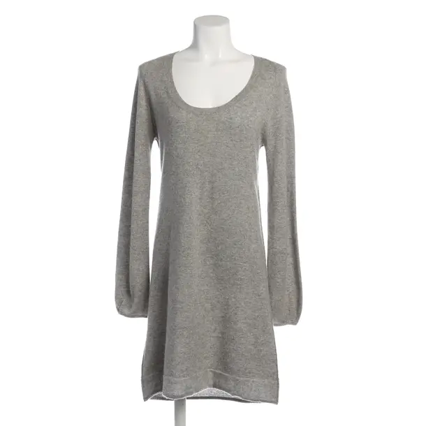 Kleid in Grau, Kaschmir, Falke