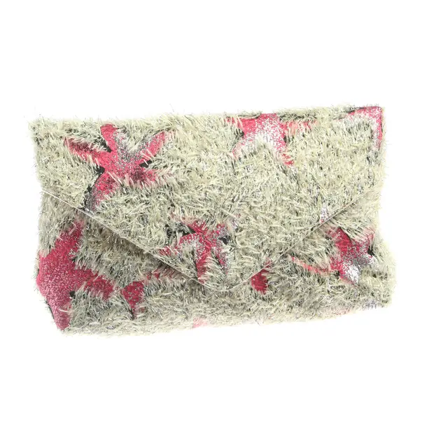 Clutch in Mehrfarbig, Polyester, Dries van Noten