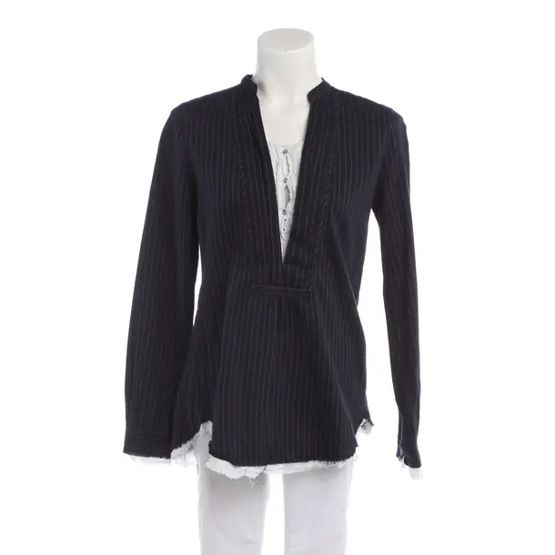 Bluse in Blau, Baumwolle, Caliban