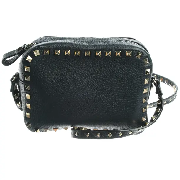 Shoulder Bag in Blue, Leather, Valentino