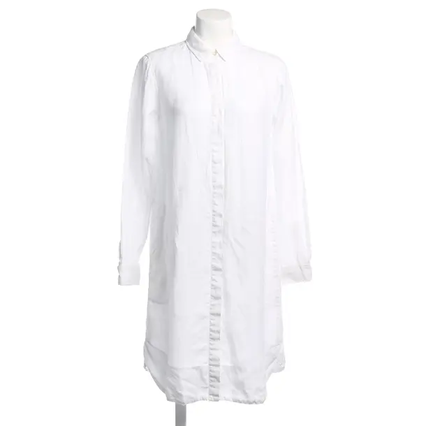 Kleid in Weiß, Wolle, 0039 Italy