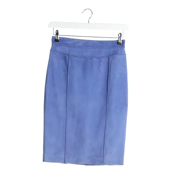 Skirt in Blue, Leather, Aigner