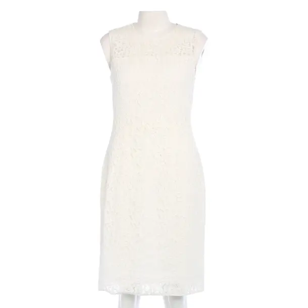 Cocktail Dress in White, Cotton, Hugo Boss Black Label