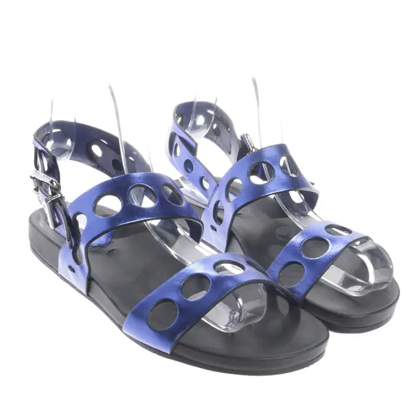 Sandalen in Blau, , Fendi