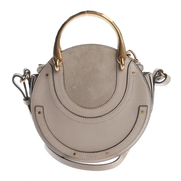 Shoulder Bag in White, Leather, Chloé