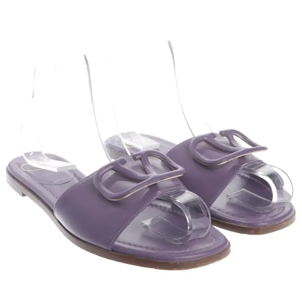 Sandalen in Lila, , Valentino