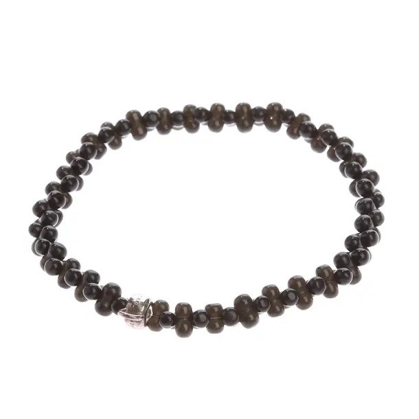Armband in Schwarz, 925er Sterling Silber, Thomas Sabo