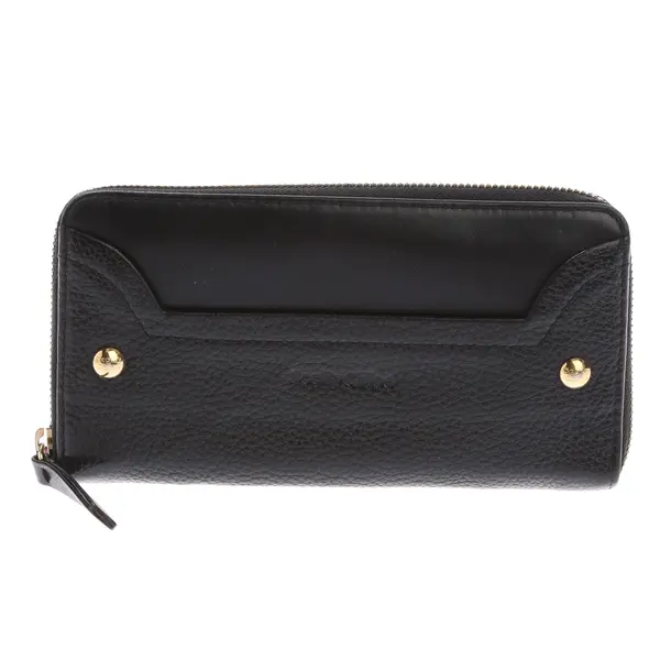 Geldbörse in Schwarz, Leder, See by Chloé