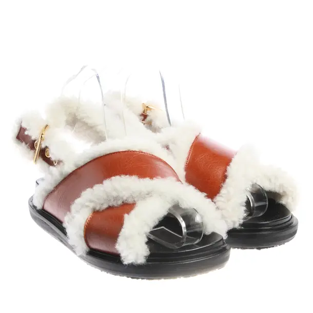 Sandals in Brown, , Marni