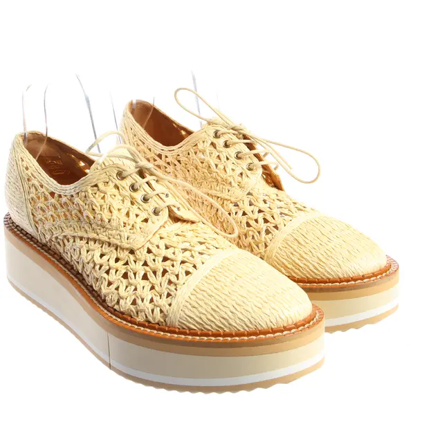 Flats in White, , Clergerie