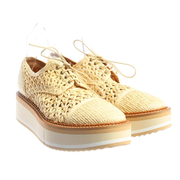 Halbschuhe in Weiß, , Clergerie