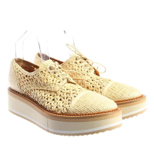 Halbschuhe in Weiß, , Clergerie
