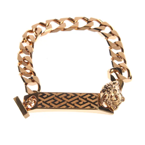 Bangle in Metallic, Metal, Versace