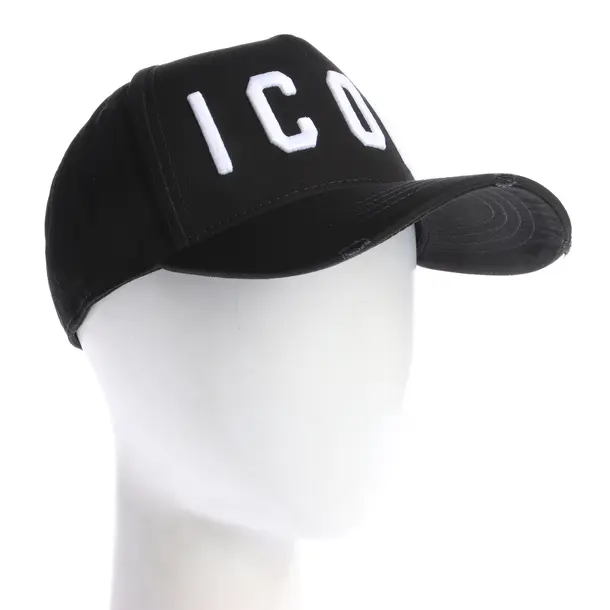 Cap, in Black, Cotton, Dsquared
