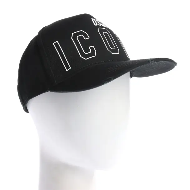 Cap, in Schwarz, Baumwolle, Dsquared