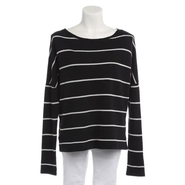 Long Sleeve Shirt in Black, Cotton, Juvia