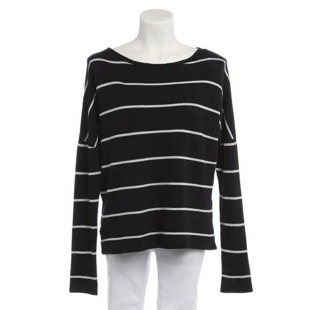 Long Sleeve Shirt in Black, Cotton, Juvia