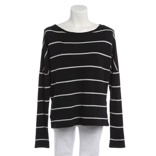 Long Sleeve Shirt in Black, Cotton, Juvia