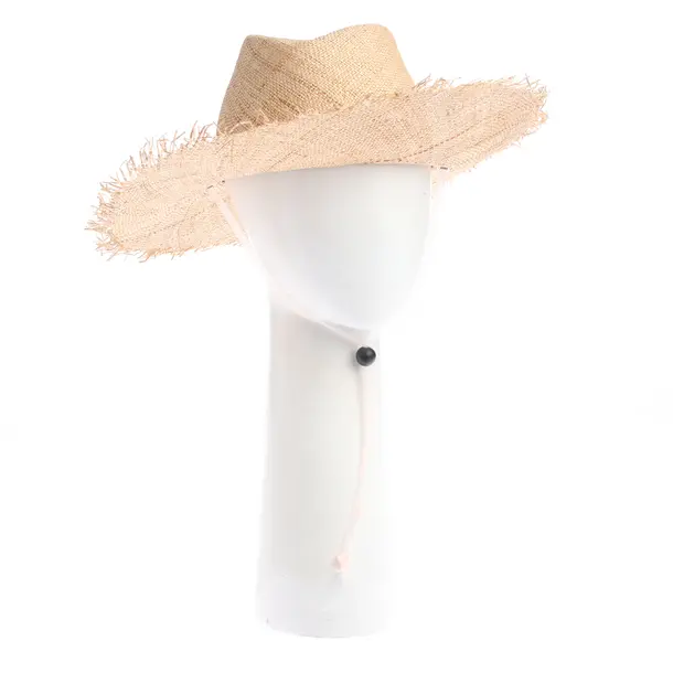 Hat in Brown, Straw, Maison Michel