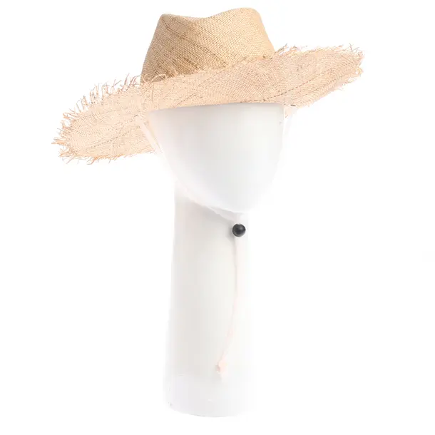 Hat in Brown, Straw, Maison Michel