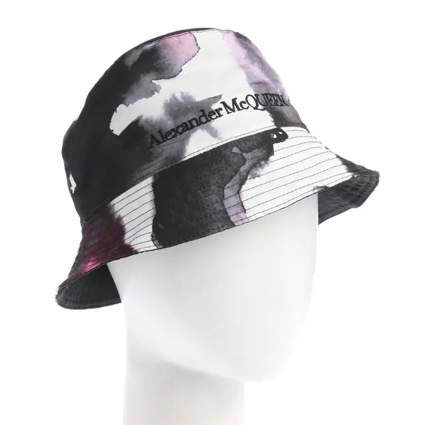 Hut in Mehrfarbig, Polyester, Alexander McQueen