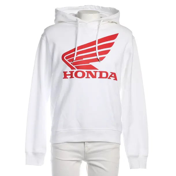 Hoodie in Weiß, Baumwolle, Dsquared