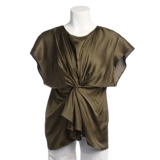Blouse in Green, Viscose, Maison Martin Margiela