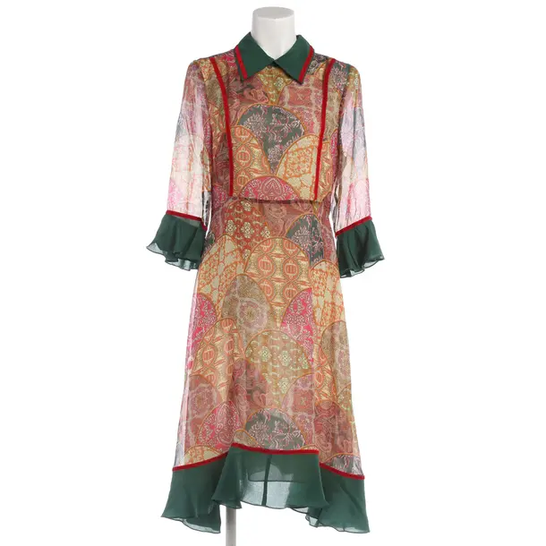 Dress in Multicolored, Silk, Anni Carlsson