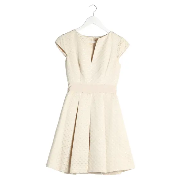Cocktail Dress in White, Cotton, Ted Baker