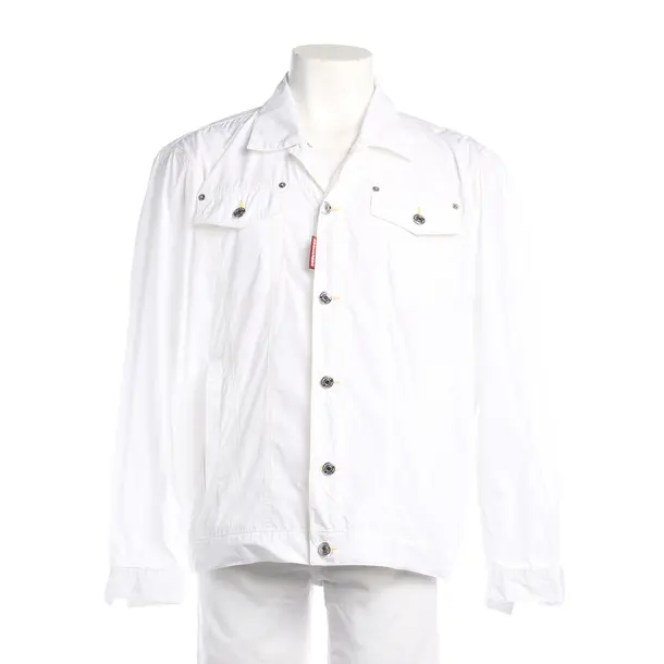 Sommerjacke in Weiß, Polyester, Dsquared