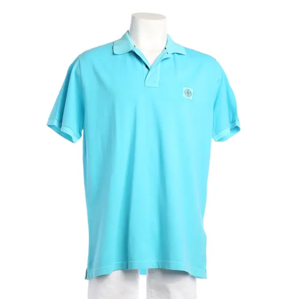 Polo Shirt in Blue, Cotton, Stone Island