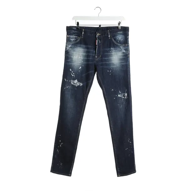 Jeans Straight Fit in Blau, Baumwolle, Dsquared