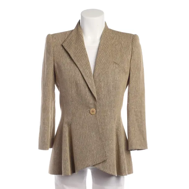 Blazer in White, Linen, Armani Collezioni
