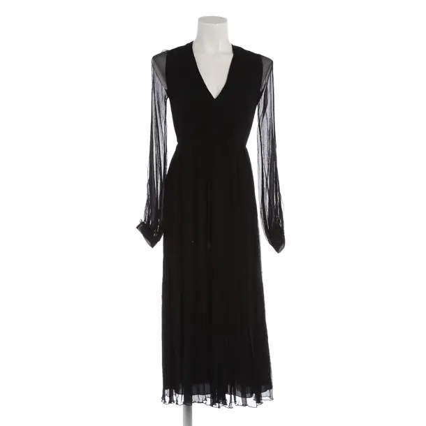 Kleid in Schwarz, Cupro, Dondup