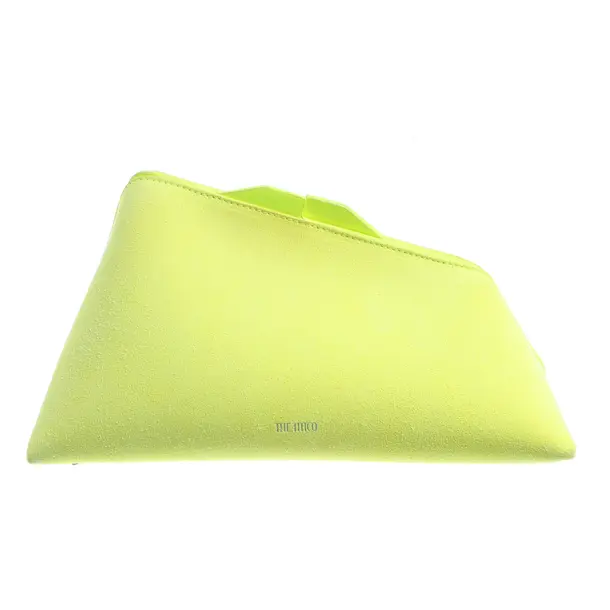 Handbag in Yellow, Leather, The Attico