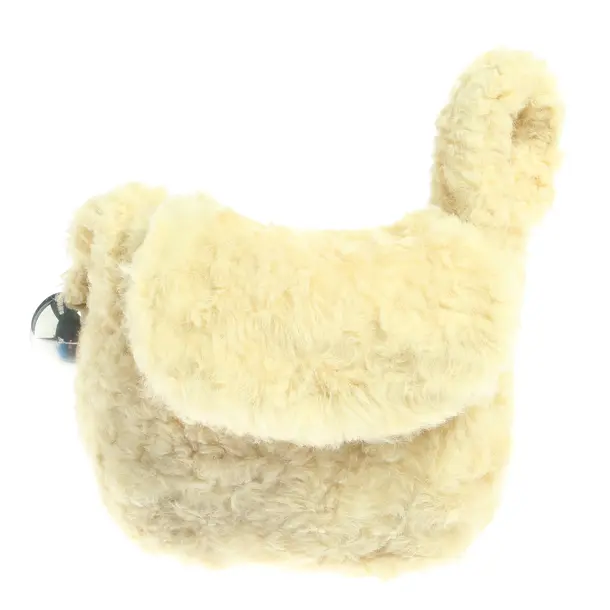 Handbag in Brown, Fur, Jil Sander