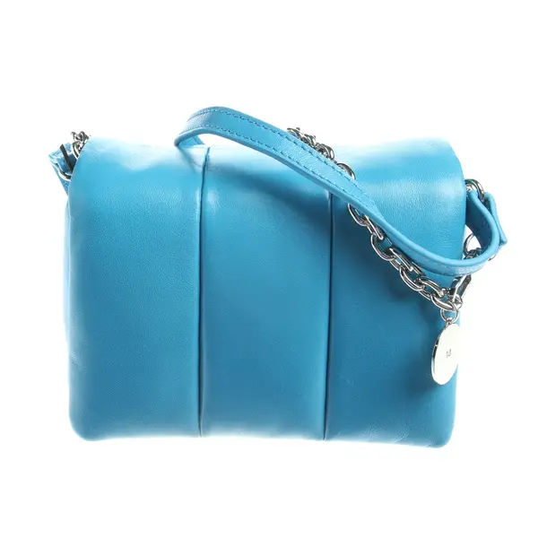 Schultertasche in Blau, Leder, Stand Studio
