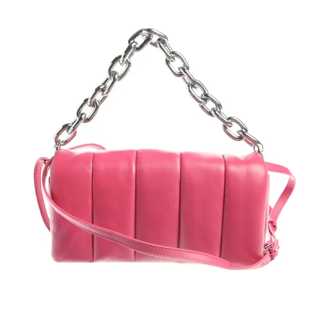 Schultertasche in Rosa, Leder, Stand Studio