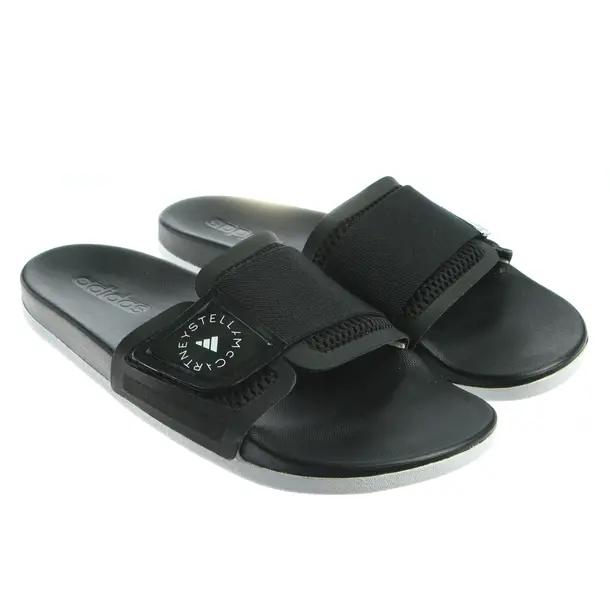 Slides in Black, , Adidas by Stella McCartney