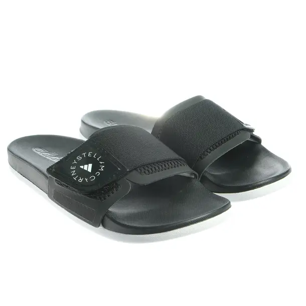 Slides in Black, , Adidas by Stella McCartney