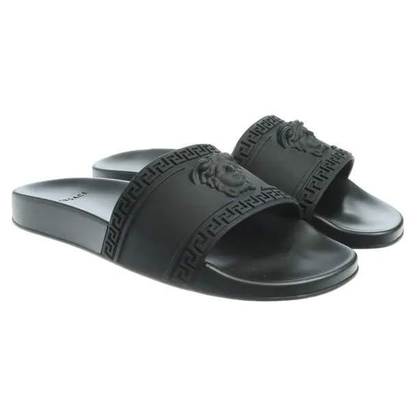 Slides in Schwarz, , Versace