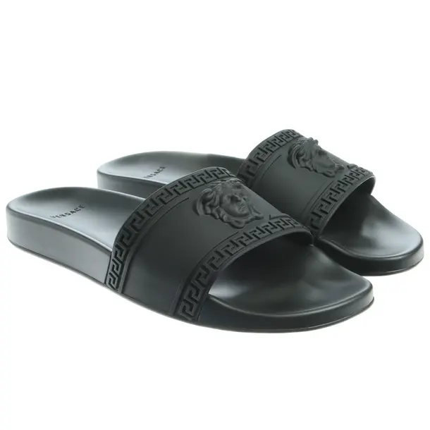 Slides in Schwarz, , Versace