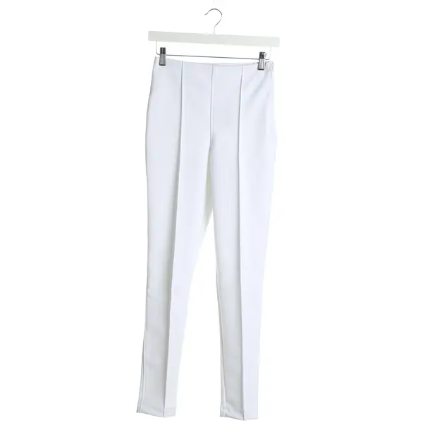 Hose in Weiß, Polyester, Jet Set